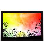 Abstract Lines Satin Matt Texture UV Art Painting