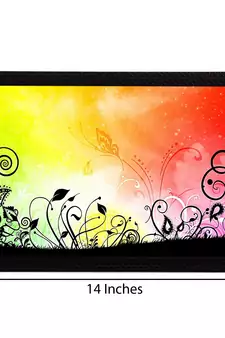 Abstract Lines Satin Matt Texture UV Art Painting