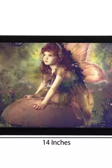 Little Angel Satin Matt Texture UV Art Painting