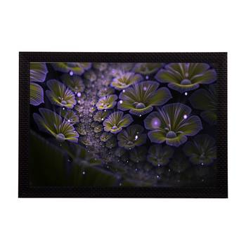 Shining Floral Satin Matt Texture UV Art Painting 1