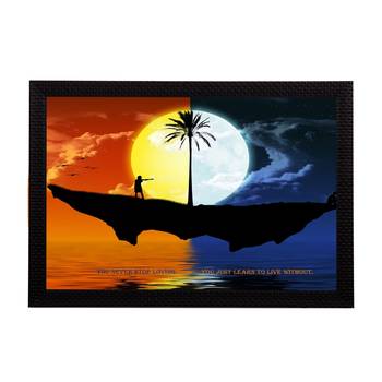 Sunset & Night Satin Matt Texture UV Art Painting 1