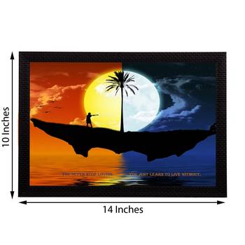 Sunset & Night Satin Matt Texture UV Art Painting 2