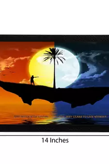 Sunset & Night Satin Matt Texture UV Art Painting