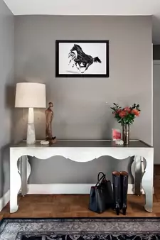 Horses Satin Matt Texture UV Art Painting