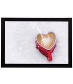 Love For Coffee Satin Matt Texture UV Art Painting