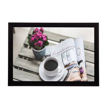 Morning Tea Satin Matt Texture UV Art Painting 1