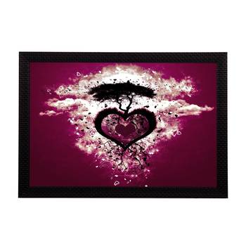Heart Satin Matt Texture UV Art Painting 1