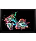 Neon Floral Satin Matt Texture UV Art Painting