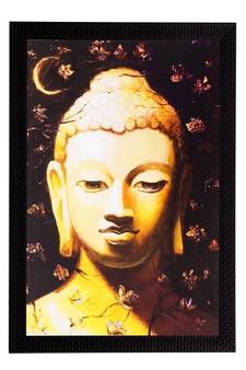 Spiritual Lord Buddha Matt Textured UV Art Painting