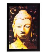 Spiritual Lord Buddha Matt Textured UV Art Painting