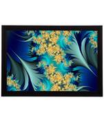 Abstract Floral Satin Matt Texture UV Art Painting