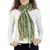 Dark Green & Multicolor Striped Acrylic Stole