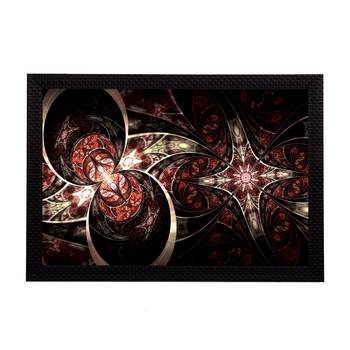 Black Abstract Satin Matt Texture UV Art Painting 1