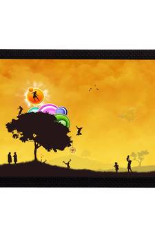 Playful Evening Satin Matt Texture UV Art Painting