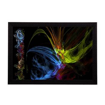 Neon Color Abstract Satin Matt Texture UV Art Painting 1