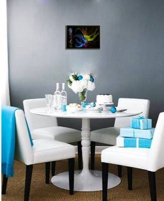 Neon Color Abstract Satin Matt Texture UV Art Painting 2