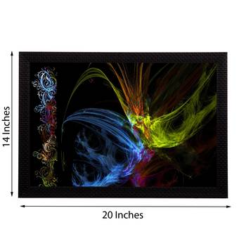 Neon Color Abstract Satin Matt Texture UV Art Painting 3