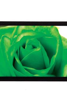 Green Floral Satin Matt Texture UV Art Painting