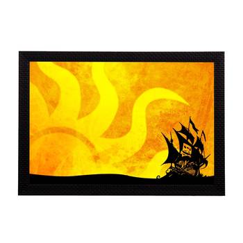 Sailing Ship Satin Matt Texture UV Art Painting 1