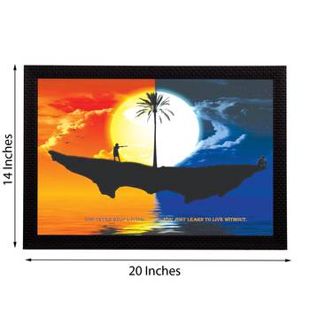 Evening & Night View Satin Matt Texture UV Art Painting 2