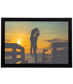 Sunset Love Satin Matt Texture UV Art Painting
