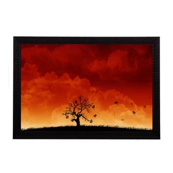 Evening View Satin Matt Texture UV Art Painting 1