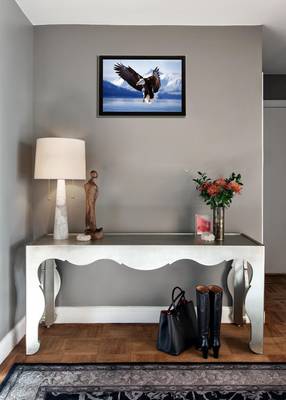 Eagle Satin Matt Texture UV Art Painting 2