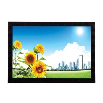 Sunflower Satin Matt Texture UV Art Painting 1