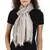 Beige & Multicolor Cotton Woven Design Scarves