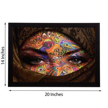 Eyes Says Lot Satin Matt Texture UV Art Painting 2