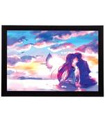 Love Is In The Air Satin Matt Texture UV Art Painting