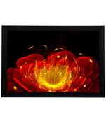 Glowing Flower Satin Matt Texture UV Art Painting