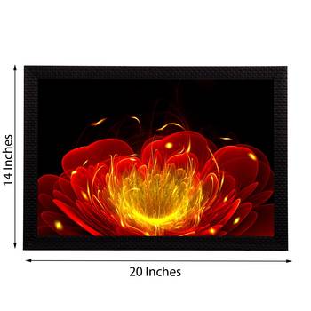 Glowing Flower Satin Matt Texture UV Art Painting 2