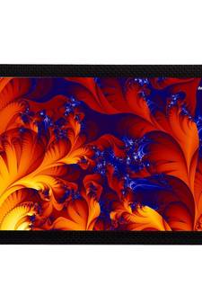 Orange Abstract Satin Matt Texture UV Art Painting