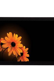 Sunflower In Dark Satin Matt Texture UV Art Painting