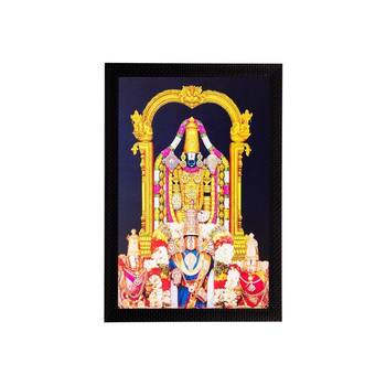 Lord Balaji Matt Textured UV Art Painting 1