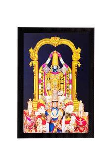 Lord Balaji Matt Textured UV Art Painting