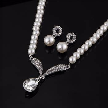 White necklaces 5