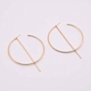 Gold earrings 1