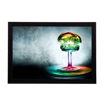 Neon Colorful Abstract Satin Matt Texture UV Art Painting 1