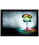 Neon Colorful Abstract Satin Matt Texture UV Art Painting