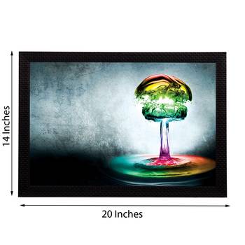 Neon Colorful Abstract Satin Matt Texture UV Art Painting 2