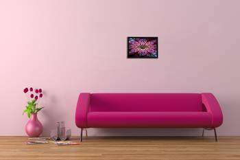 Flower Satin Matt Texture UV Art Painting 2