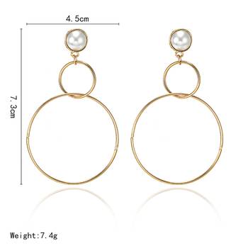 Gold earrings 5