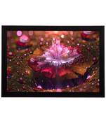 Glowing Abstract Satin Matt Texture UV Art Painting