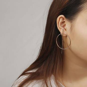 Copper earrings 1