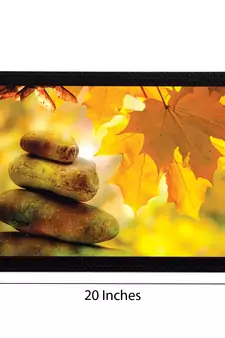Maple Leaves Satin Matt Texture UV Art Painting