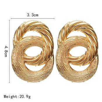 Gold earrings 4