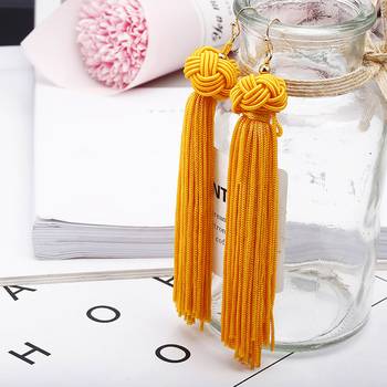 Yellow earrings 4