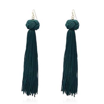 Green earrings 1